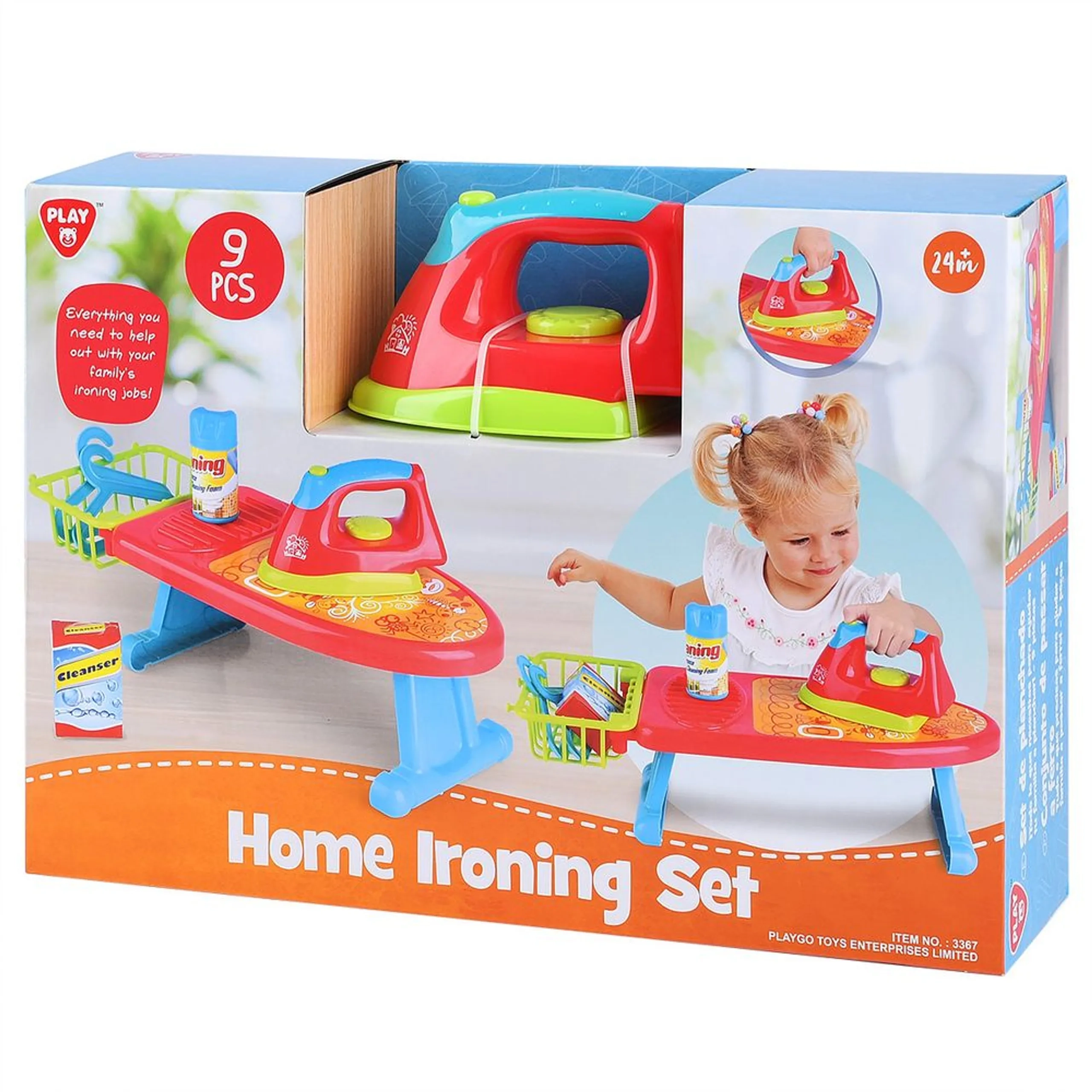 Play&Go Home Ironing Set - 9 pcs (2169971-3367_PL)