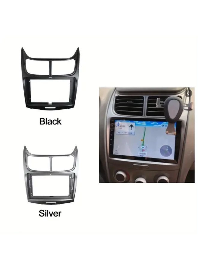 Generic Stereo Dash Mounting Kit - 9-inch Sail 2010-2014 Silvery
