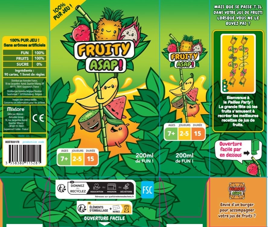 Fruity ASAP - Card Game (French)