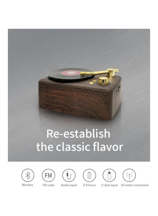 Mini Retro Vinyl Record - Bluetooth