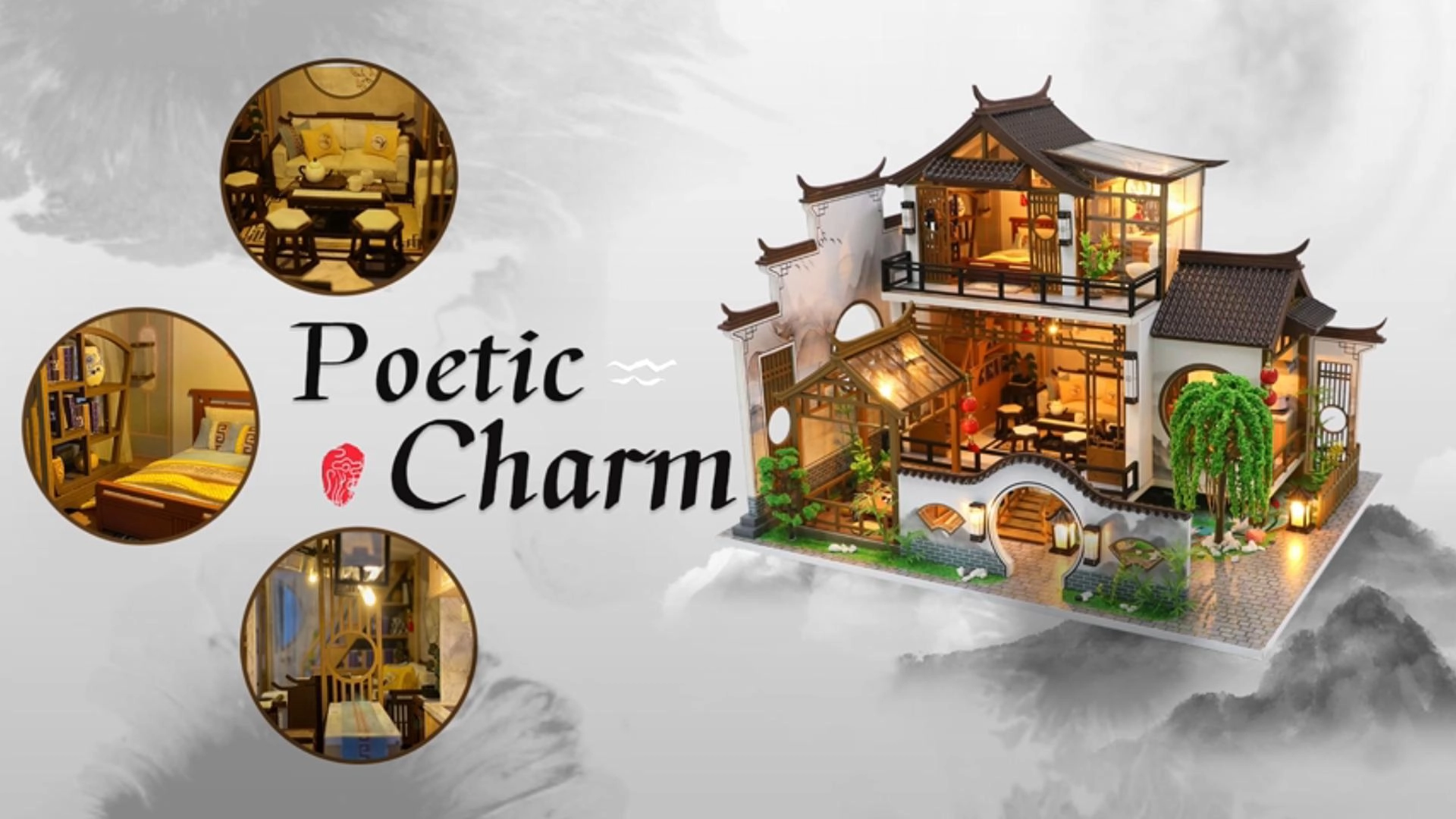 Miniature House Kit - Ancient Style Large