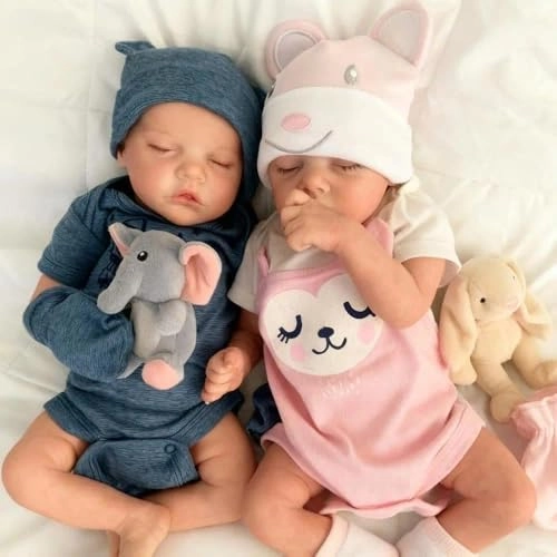 Reborn Baby Doll - Twins 18 Inch Ages 3+ Set