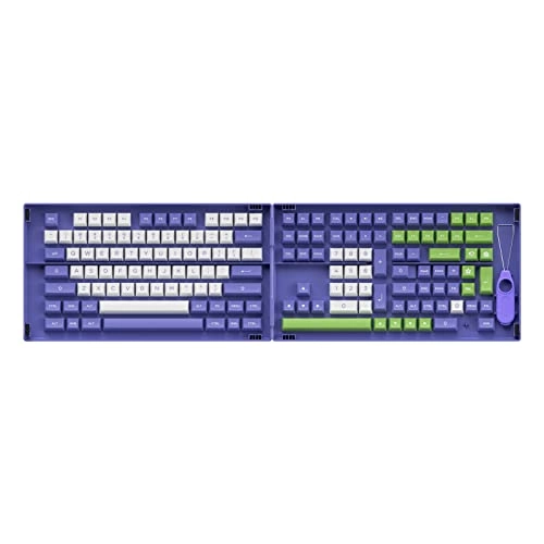 197-Key ASA Profile PBT Keycap Set - Periwinkle Very Peri Double-Shot