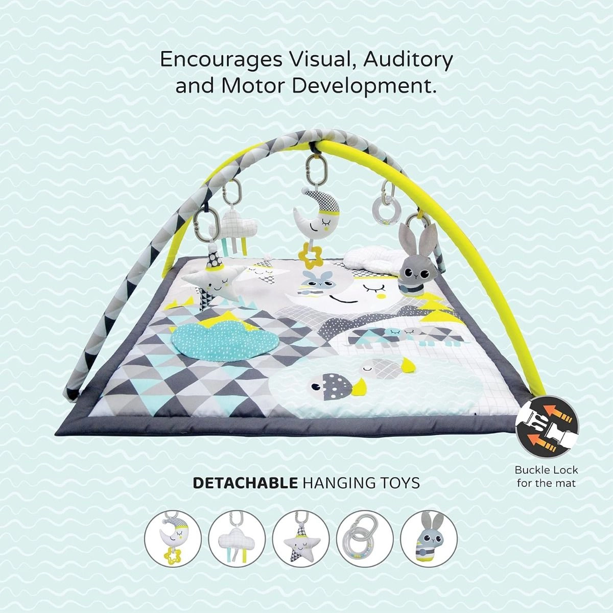 Good Night Playmat - Suitable for 0 month & above