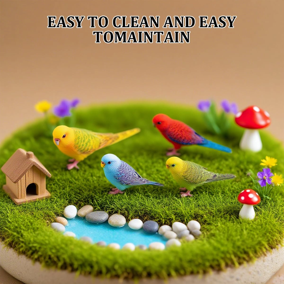 Birds Figures - Plastic