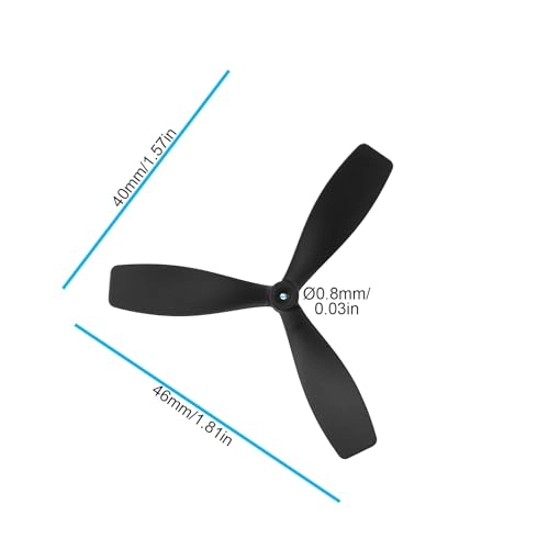 RC Airplane Propeller - 2 Pairs 40x46 mm