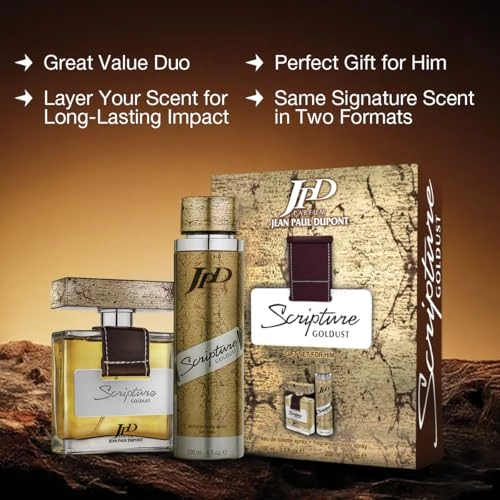 Scripture Goldust - 100ml + Body Spray - 200ml