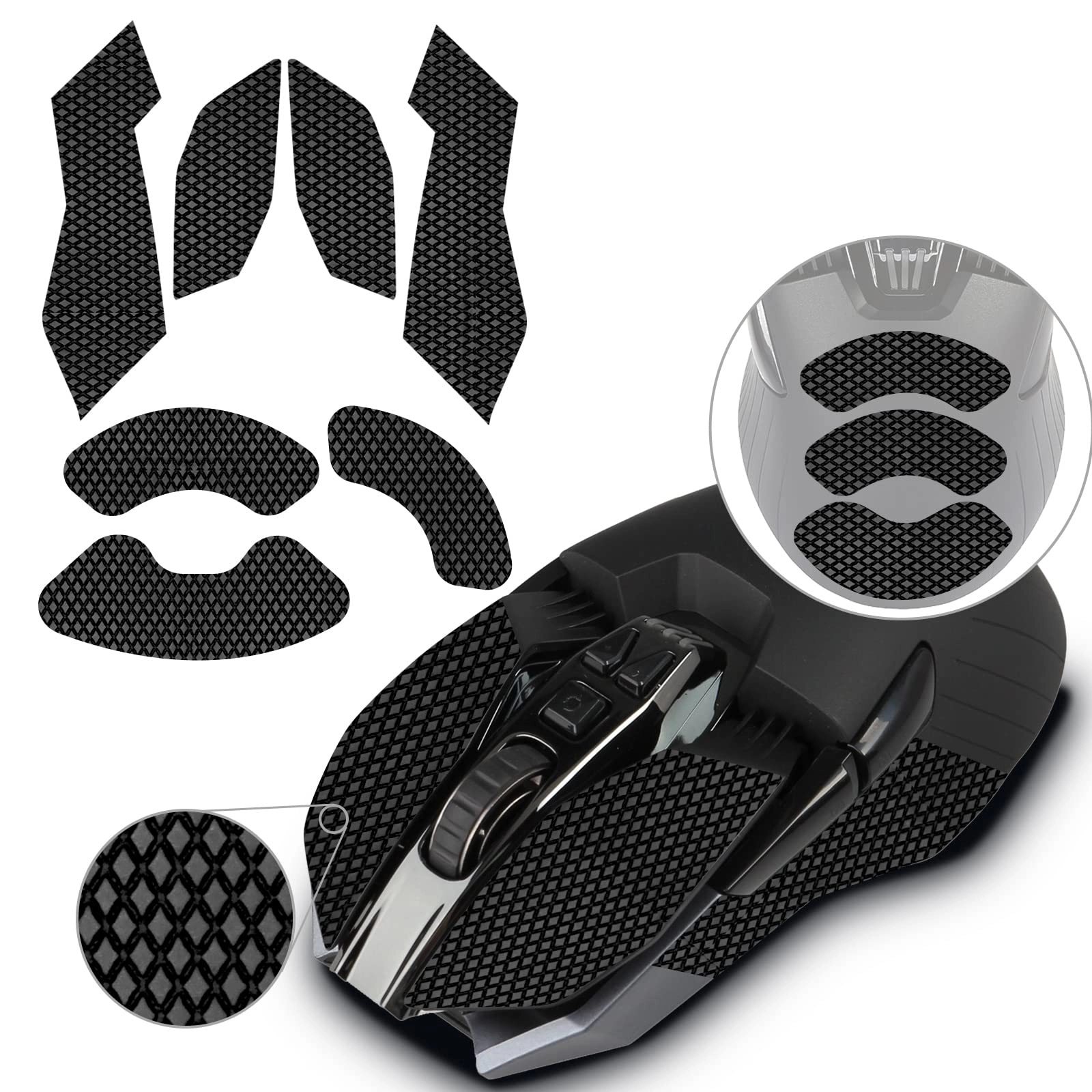 Mouse Grip Tape - 0.5mm Palm Sweat Absorption