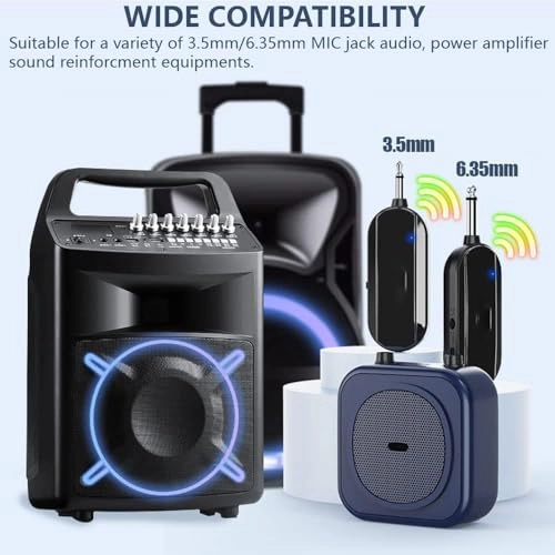Wireless Microphone Headset - 2.4GHz UHF