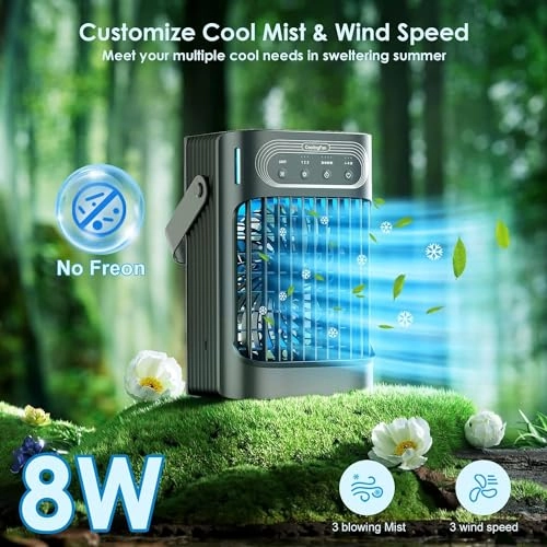 Portable Air Conditioner Fan - 900ml 3 speeds
