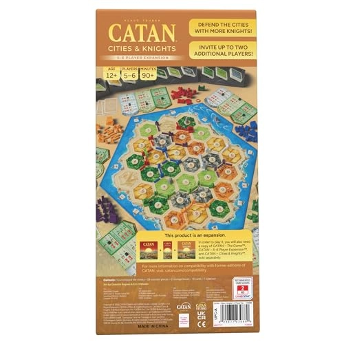 CATAN: Cities & Knights 5-6 Player Expansion