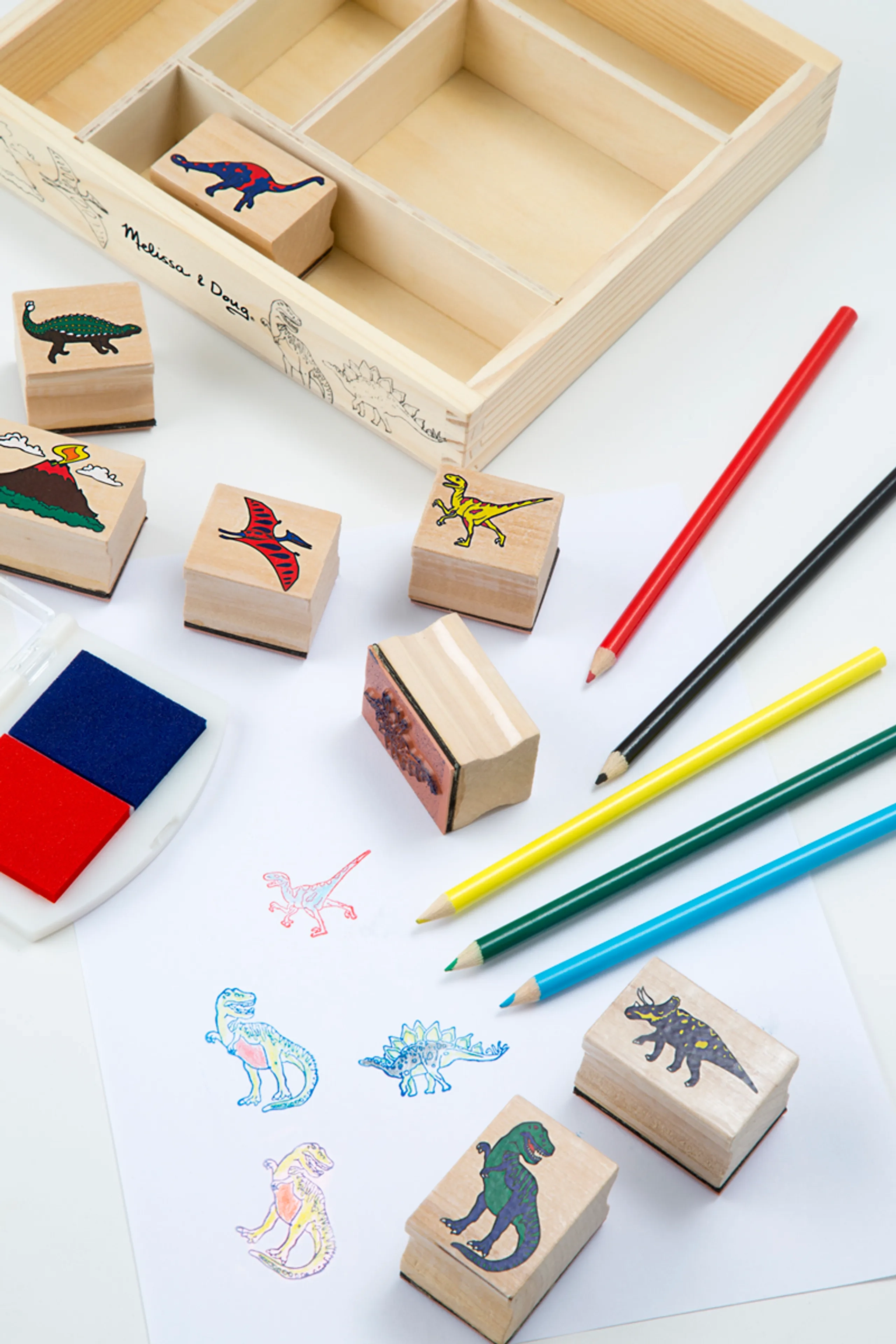 Dinosaurs Stamp Set - 3 years+