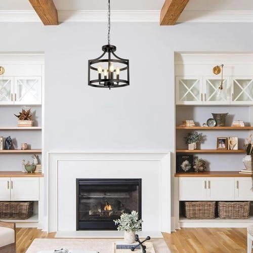 Vintage Living Room Chandelier - Dimmable