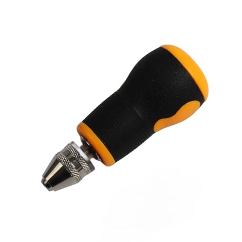 Micro Mini Portable Hand Drill - Carbon Steel + Rubber 1 Count 0.8/1.0/1.2/1.5/1.8/2.0/2.2/2.5/2.8/3.0mm