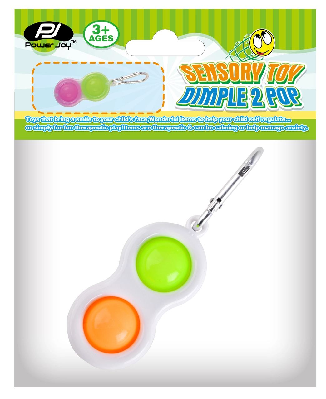 Dimple 2Pop Keychain - 3 +