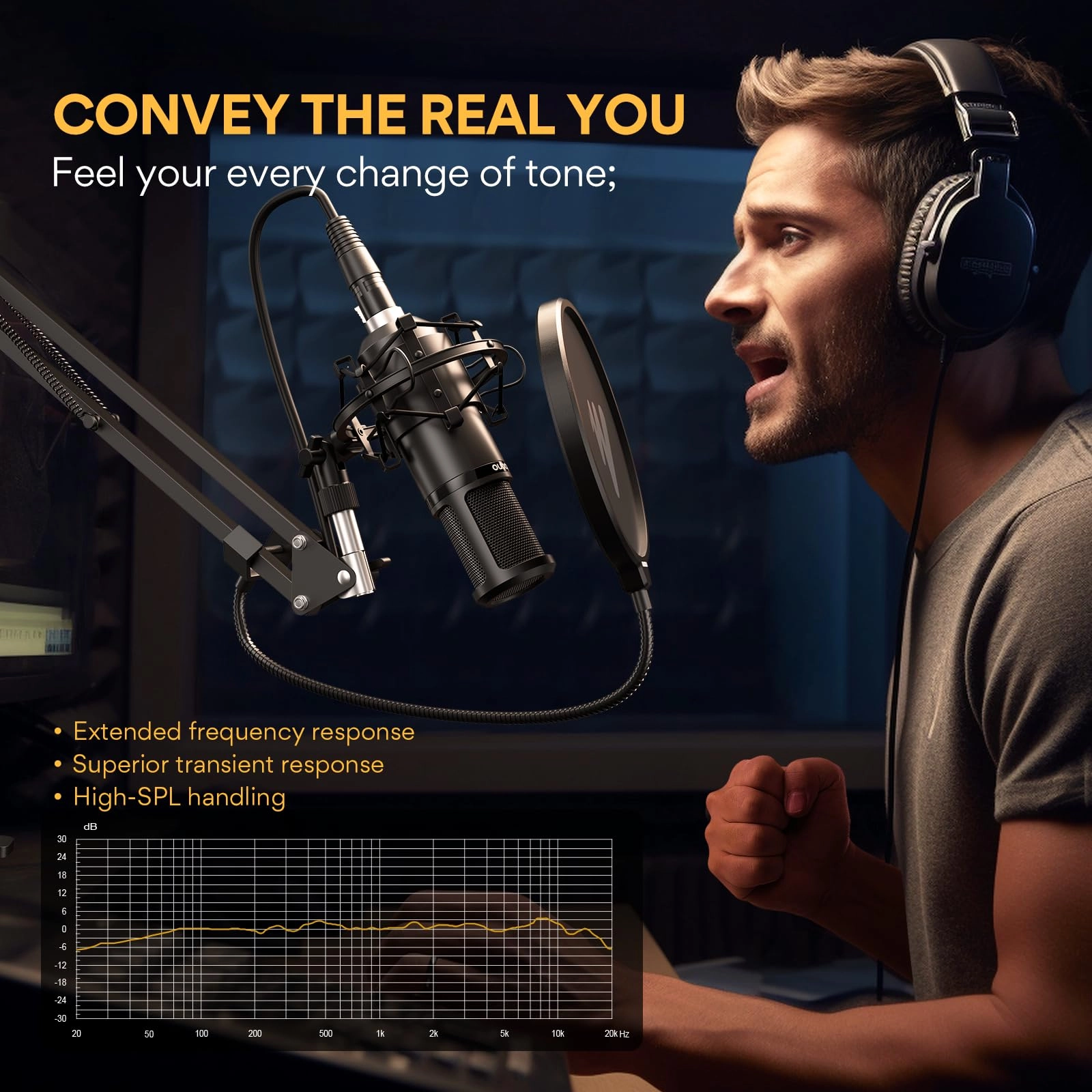 AU-PM320S XLR Microphone