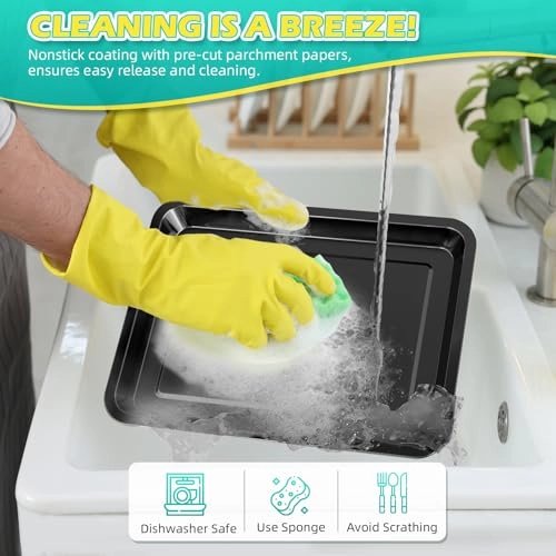 Air Fryer Basket - Stainless Steel 2 Set + Air Fryer Pan + Crisper Tray