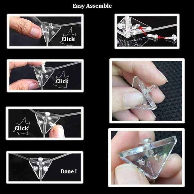 Acrylic Display Case - 40 x 30 x 70 cm Compatible with Lego 42182