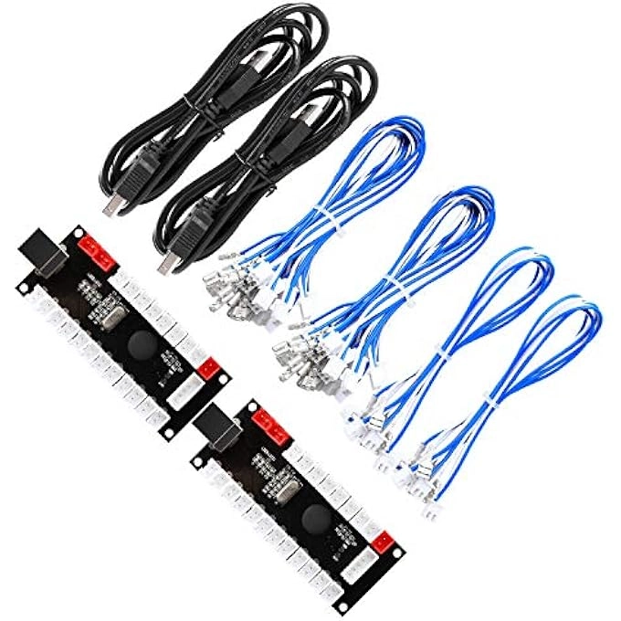 rayihni Zero Delay USB Encoder - Raspberry Pi PC Windows Arcade1Up Mac