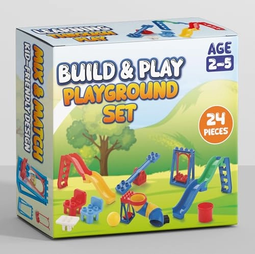 Playground Themed Toy Accessories - 24 pcs