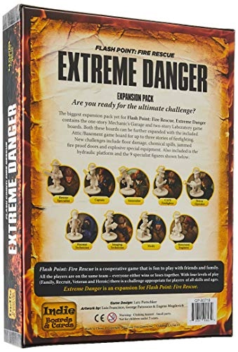 Flash Point: Fire Rescue: Extreme Danger - 6 building configurations