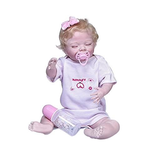 Reborn Baby Doll - 55cm/22in Soft Silicone 2 Packages