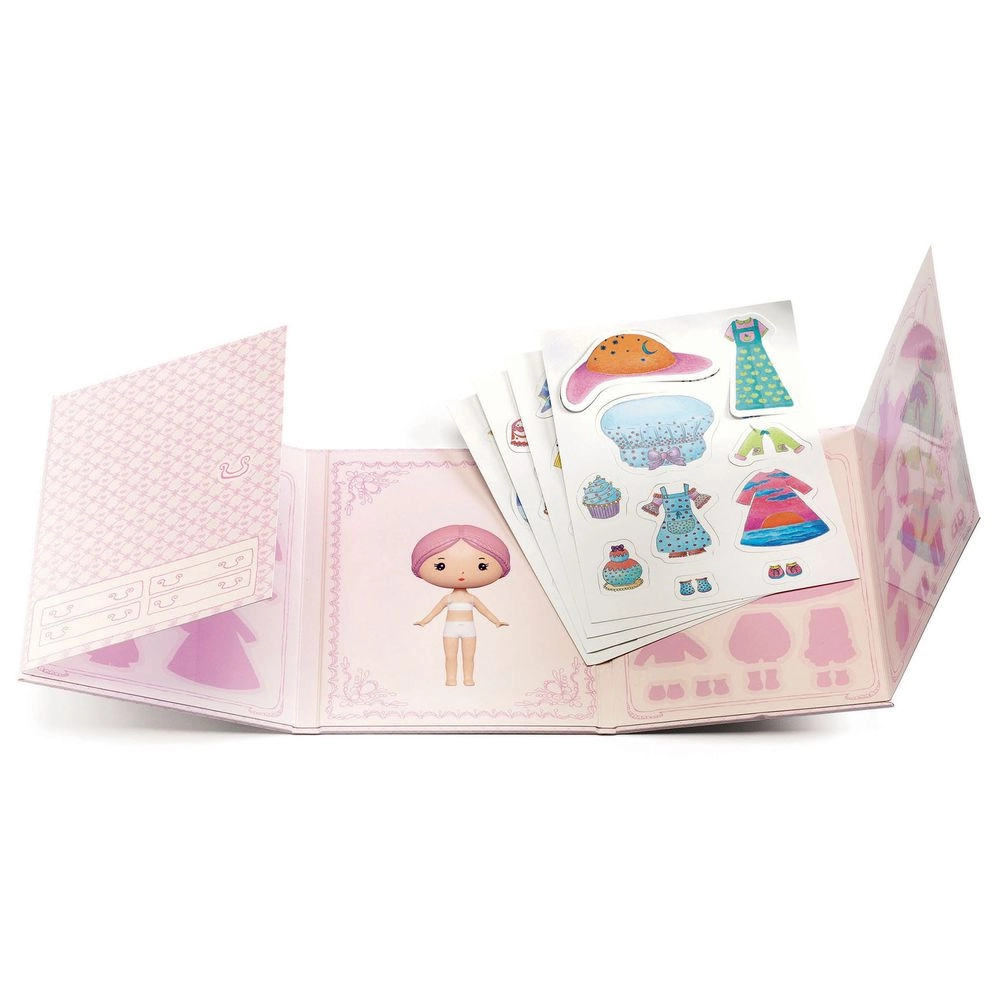 Miss Lily Pink Tinyly R Sticker Book 40 pcs