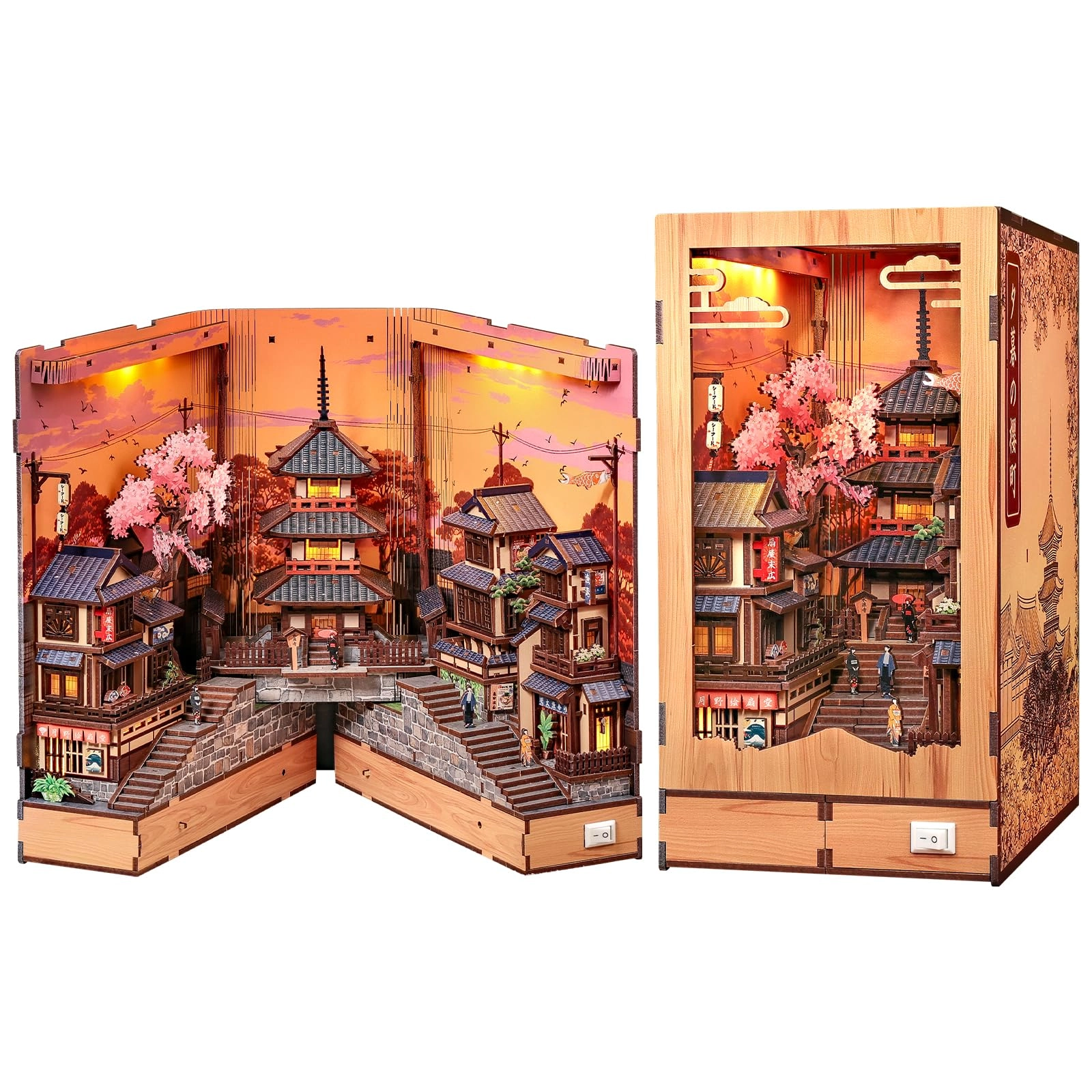 CuteBee Book Bucket Kit - Twilight Sakura Path