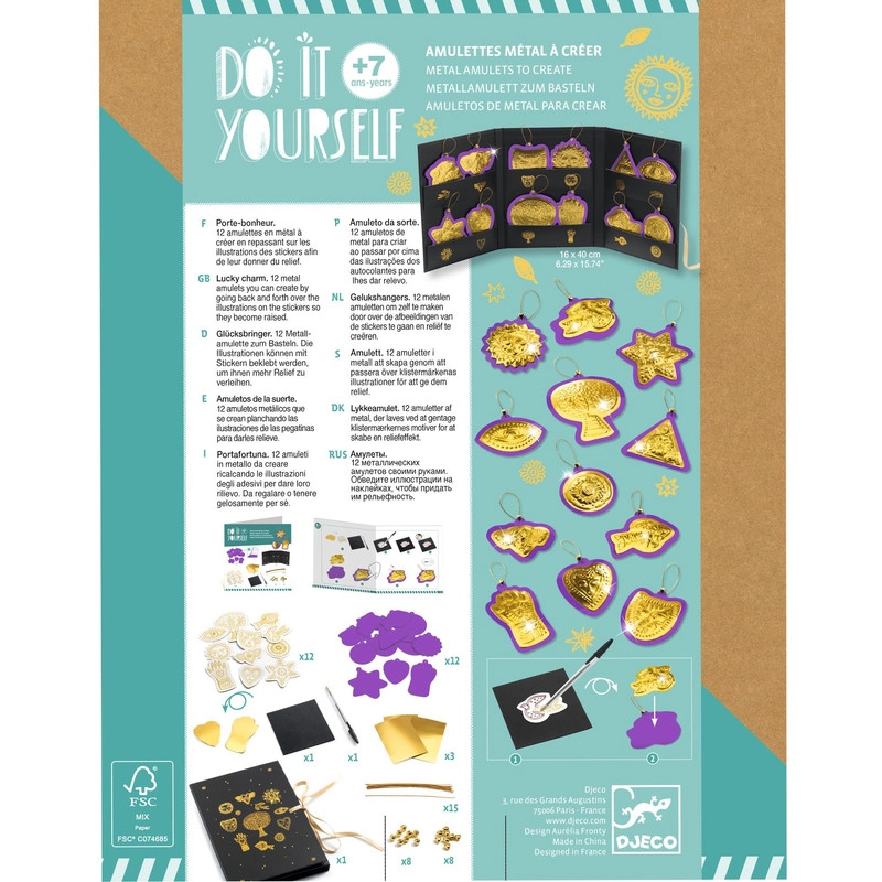 Do It Yourself Kit - Lucky Charm 12 amulets