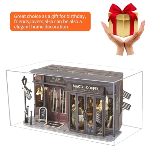 Miniature Wooden Dollhouse Furniture Kit - Creative Room 1:24