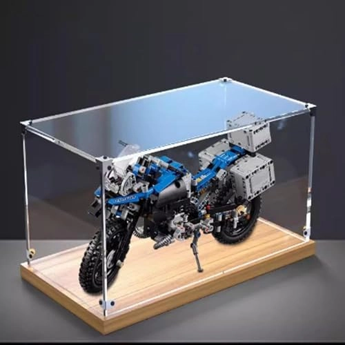 Acrylic Display Box for LEGO Motorcycle Model 42063 - Acrylic