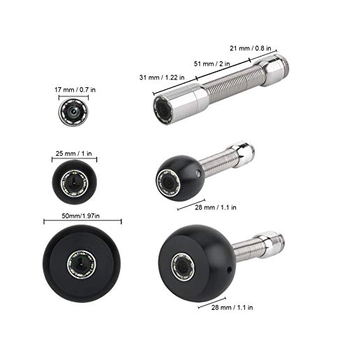 Inspection Camera - 5in TFT Color Display IP68 8 LED