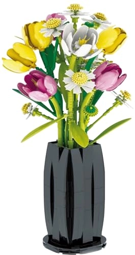 Flowers Bouquet Building Set - 1250pcs