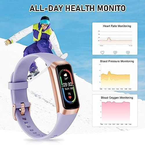 Fitness Tracker - Heart Rate 1.1" AMOLED
