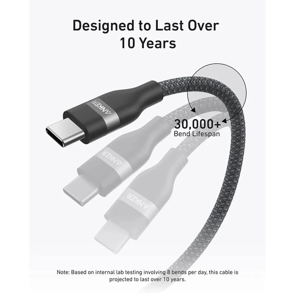 Charge Cable 240W USB-C to USB-C 1.8m Braided
