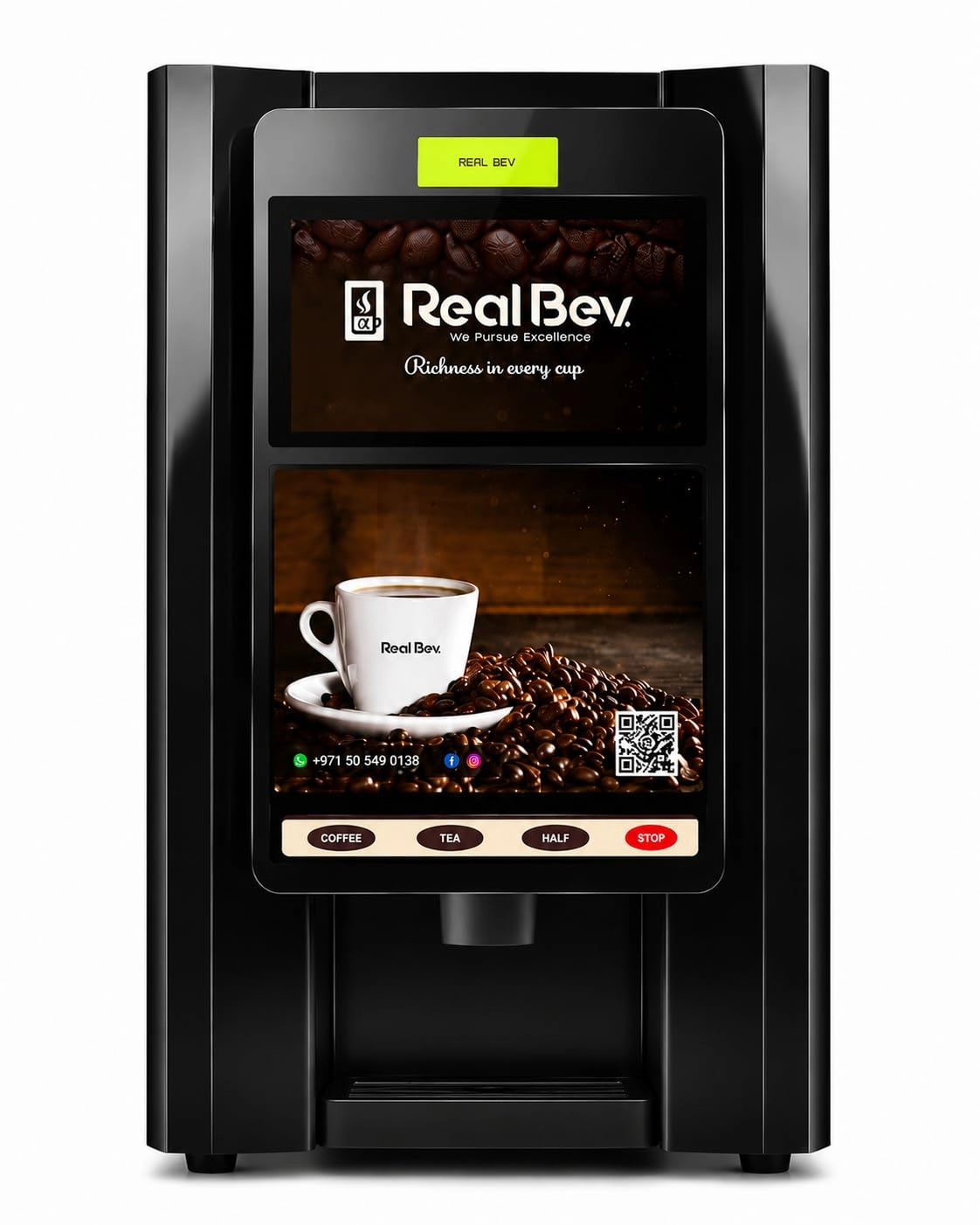 Real Bev 2 Option Coffee Vending Machine