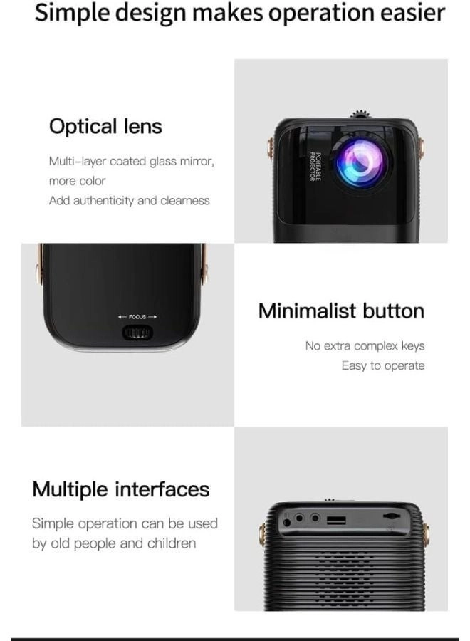 A008 1080P 3800 lumens