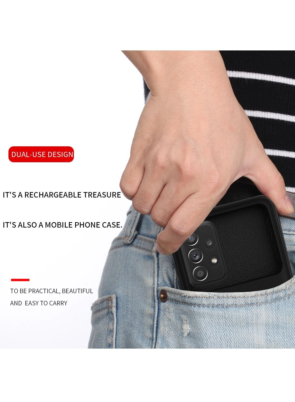 Protective Backup Power Bank Case for Samsung A series