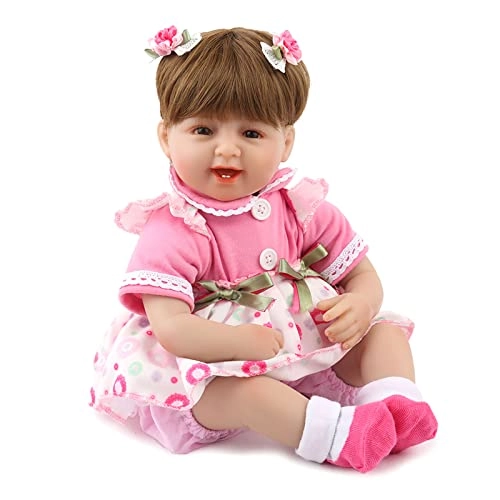 Reborn Baby Doll - 18 Inch 45cm Soft Vinyl Girl