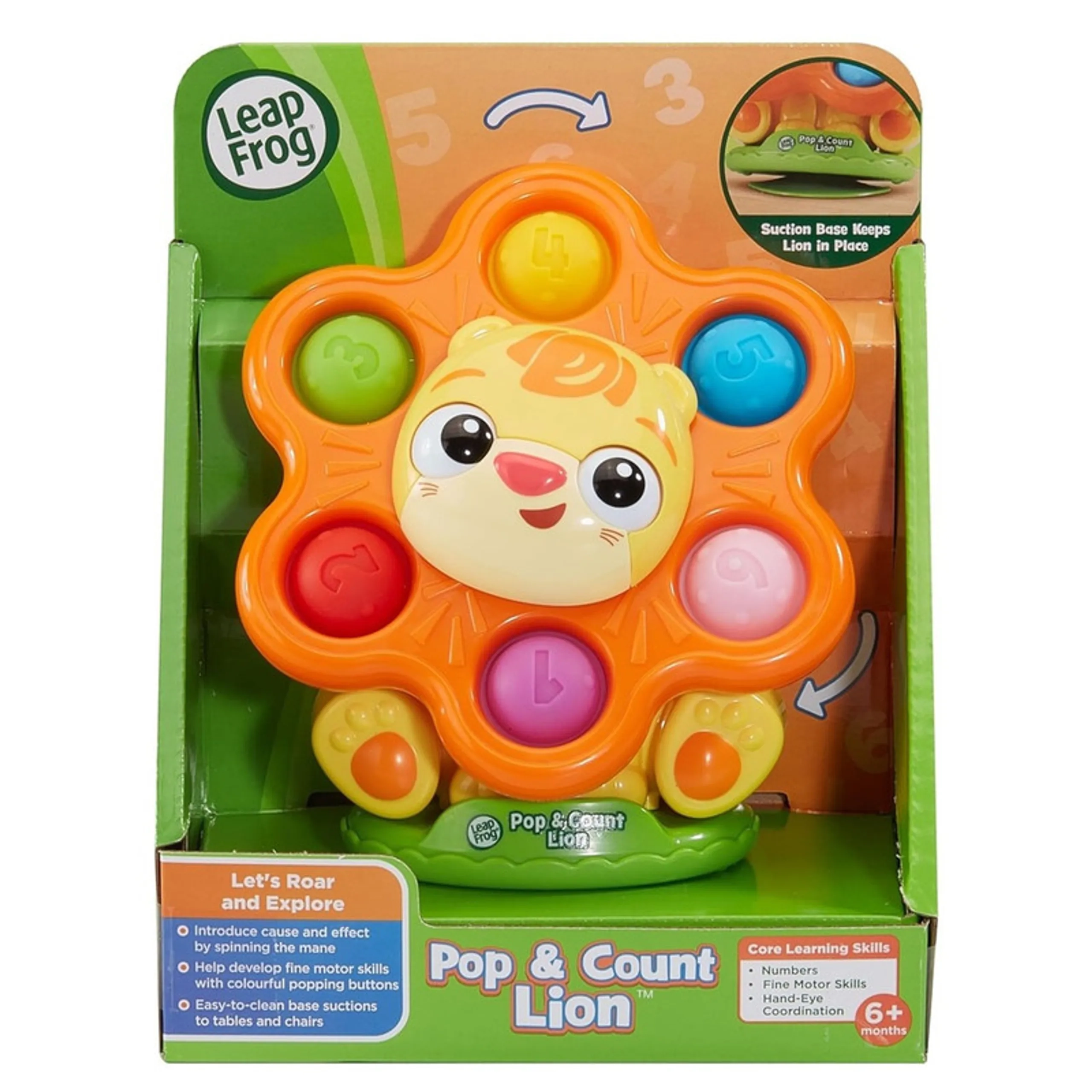 Pop & Count Lion - 6m+