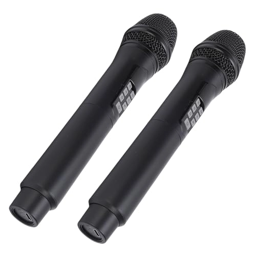 BT 2.4G Wireless Handheld Karaoke Microphone - 2 x Microphone