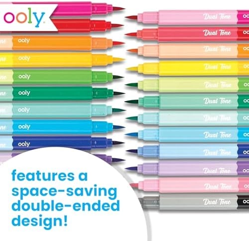 Calligraphy Duo - Double-Ended Set Of 12