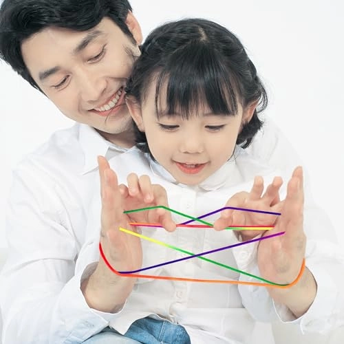 Cat's Cradle String Game - 3 years+ 12 pieces
