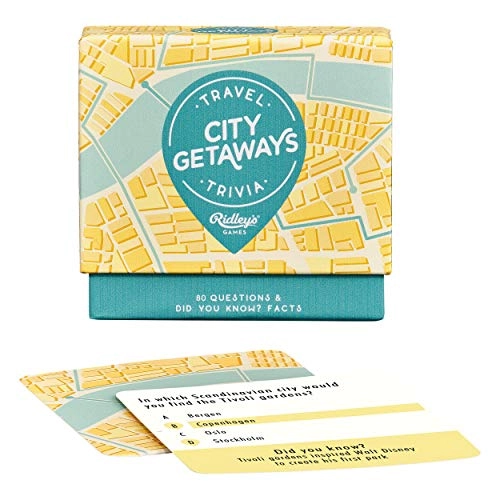 City Getaways: Travel Trivia - Card Game