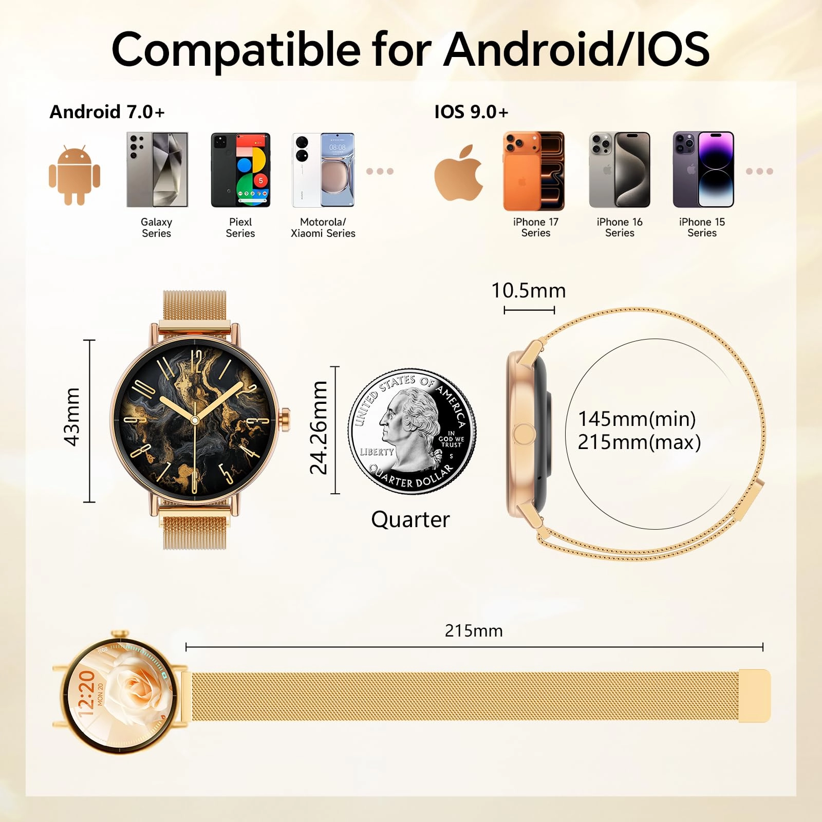Smart Watch - 1.27"