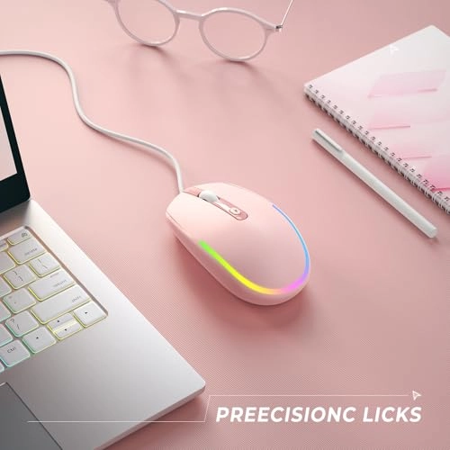 Wired LED RGB Backlit Mouse - USB