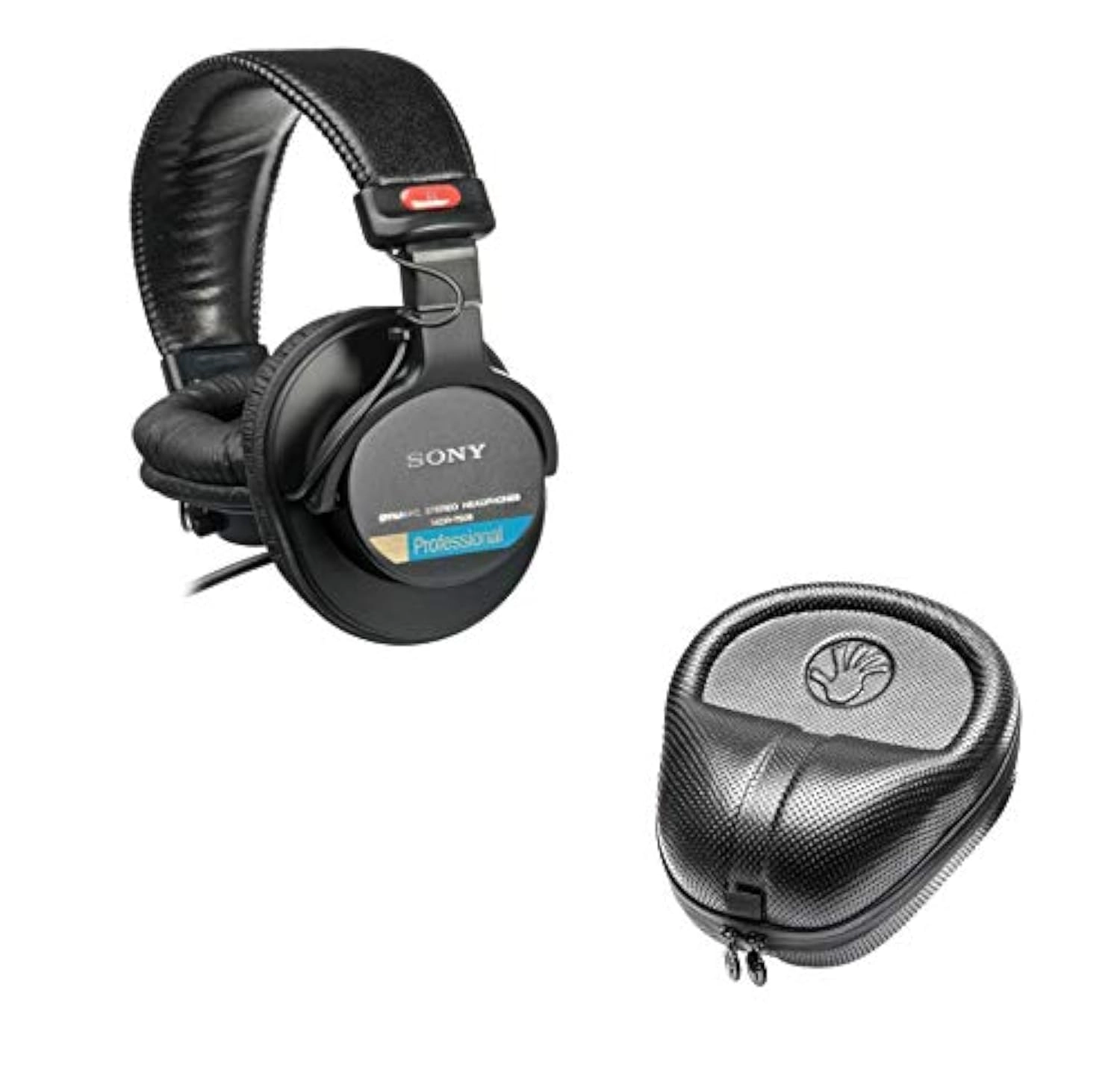 DVESTORE MDR-7506 - Wired Headphone + HardBody Pro Case