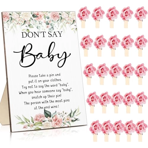 Don't Say Baby - 51 Pcs Baby Shower