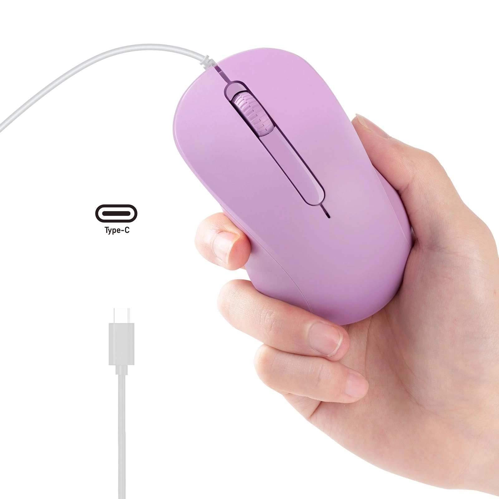 Wired USB C Mouse - USB