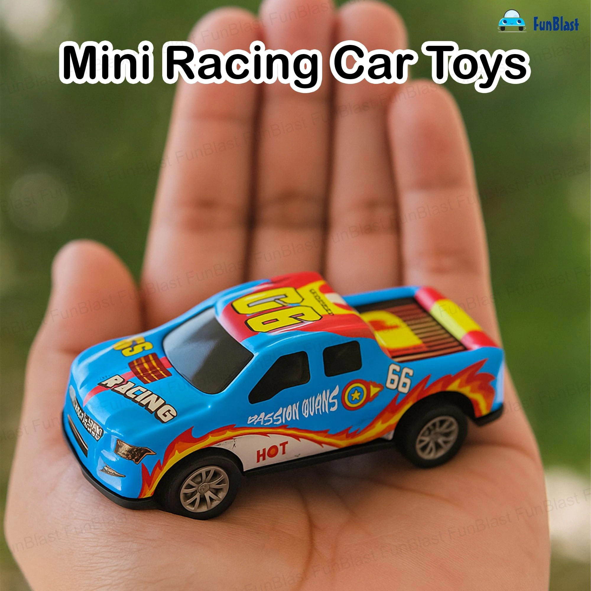 Pull Back Vehicles - 10 pcs